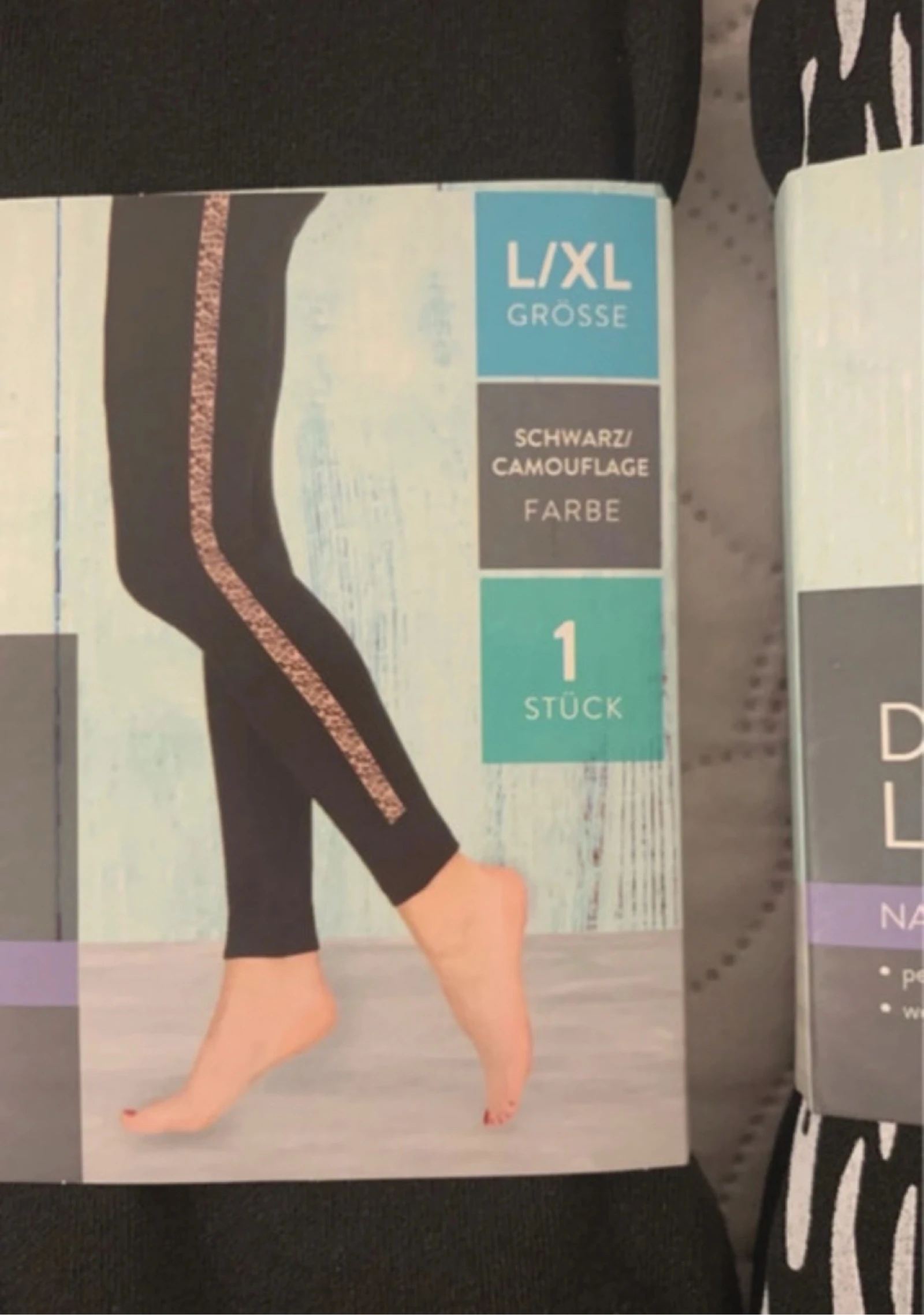 Conjunto de 2 leggings L XL – photo 4